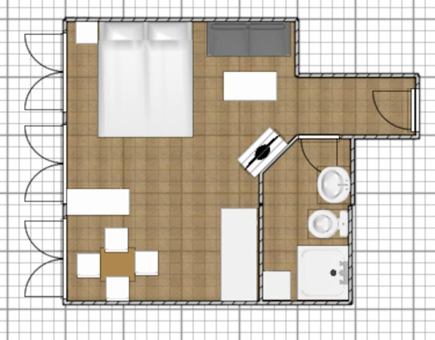 Studio In Dresden Neustadt Louisenstrasse Buitenkant foto